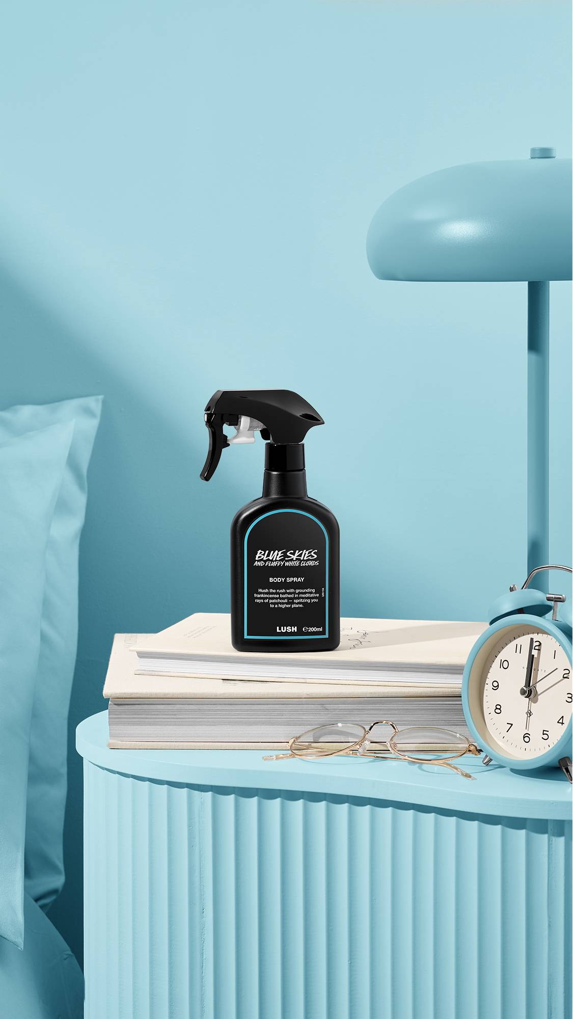 Blue Skies And Fluffy White Clouds(Body Spray)