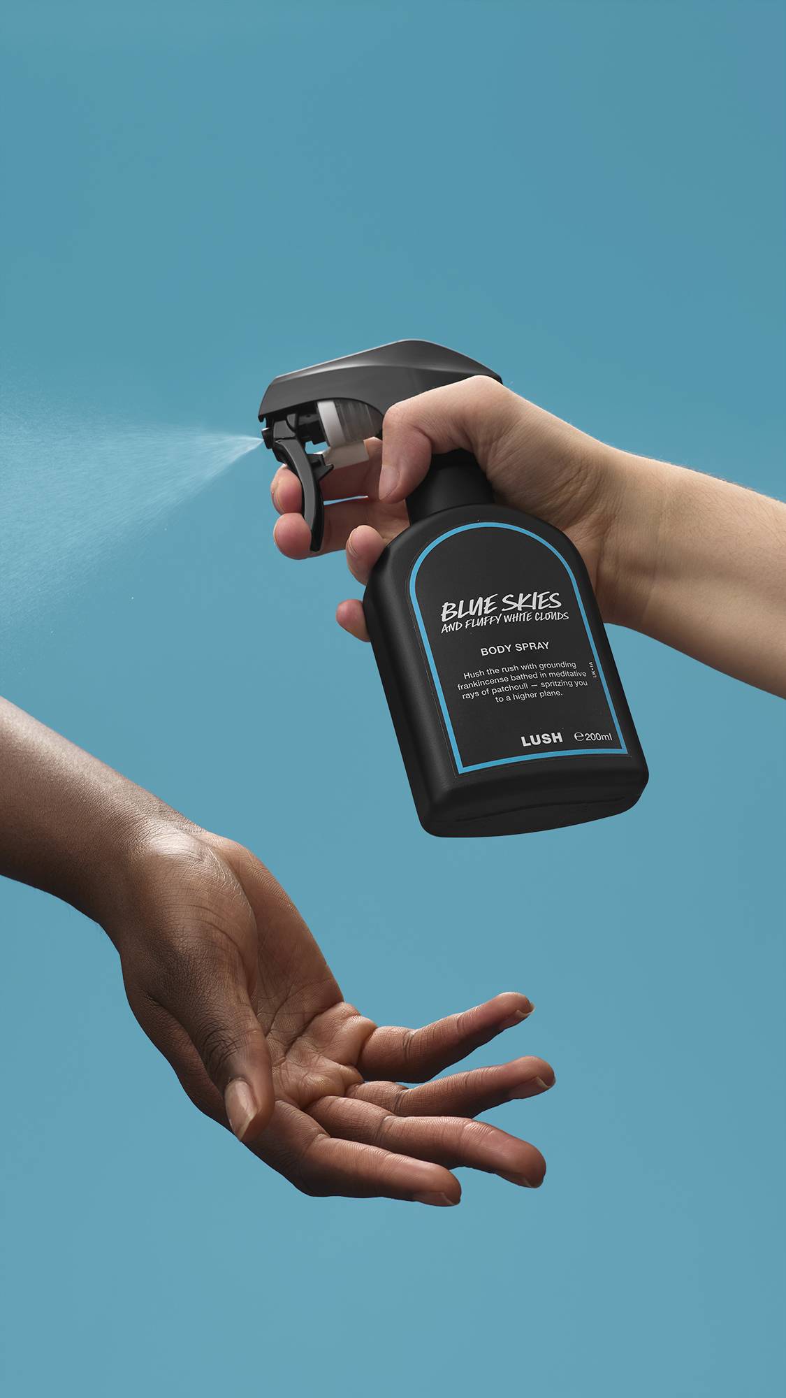 Blue Skies And Fluffy White Clouds(Body Spray)