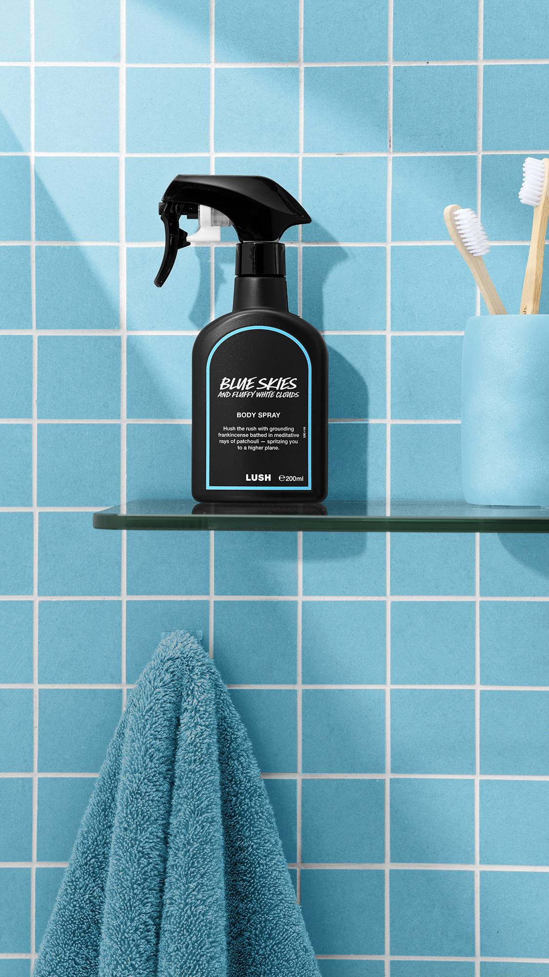 Blue Skies And Fluffy White Clouds(Body Spray)