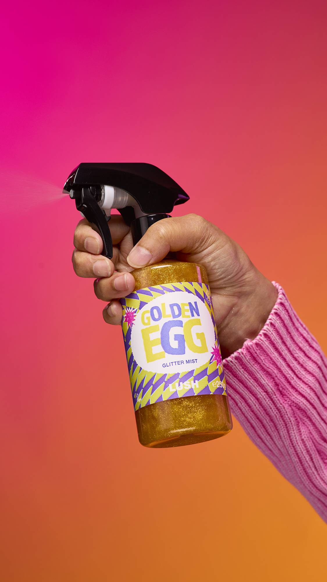 Golden Egg(Glitter Mist Spray)