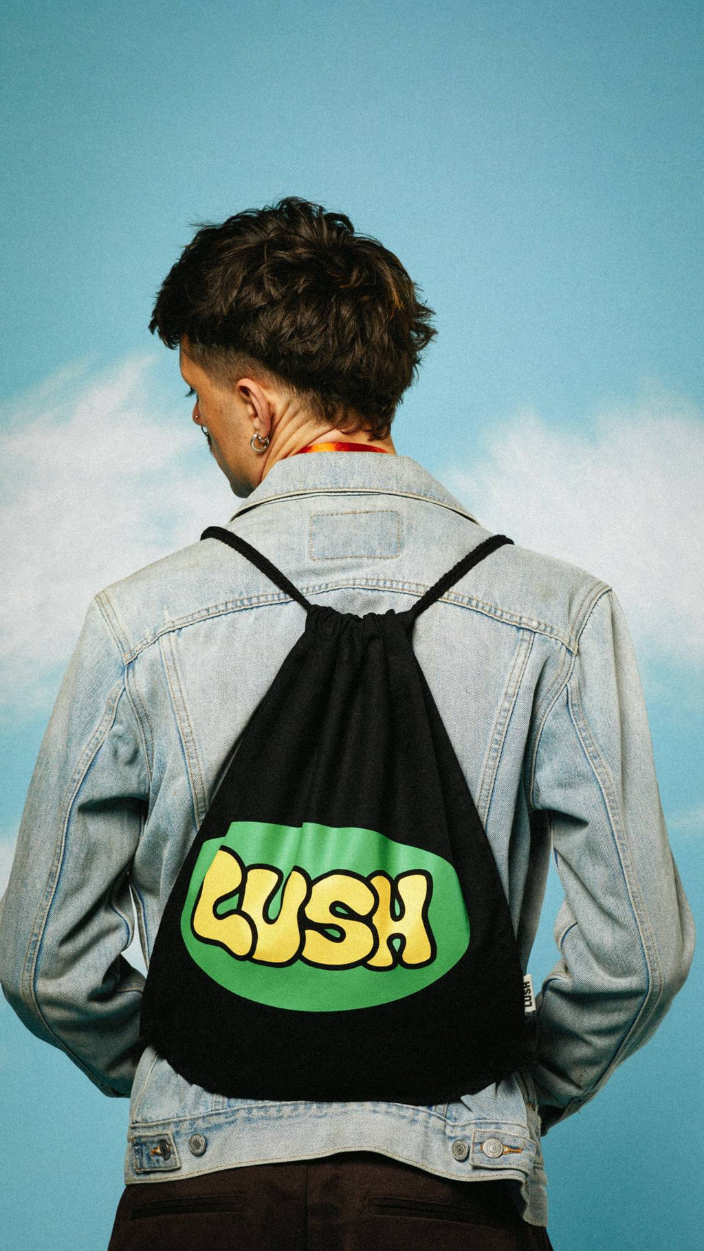 Retro Bubble Lush(Drawstring Bag)