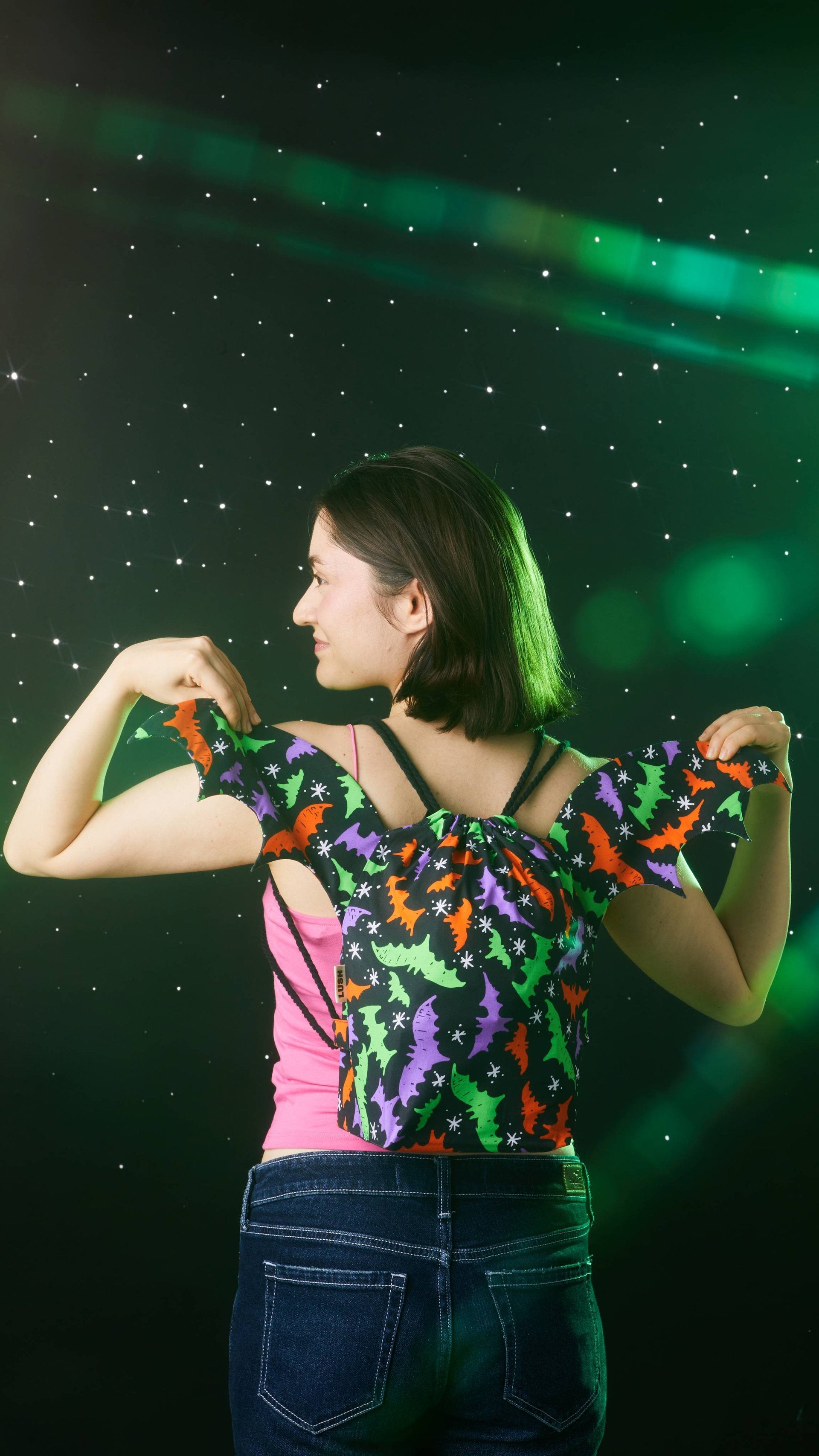 They Only Come Out At Night(Drawstring Bag)