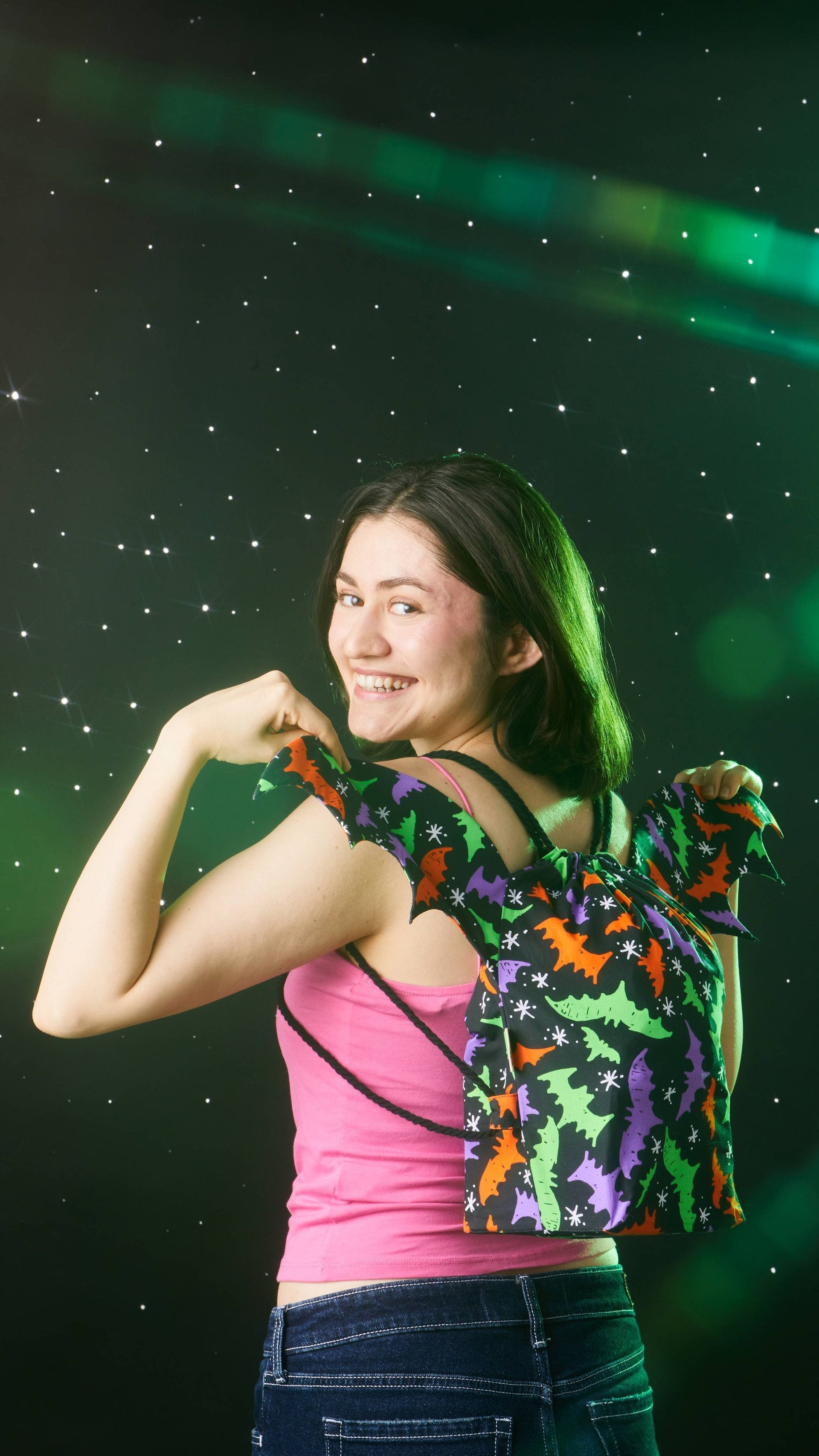 They Only Come Out At Night(Drawstring Bag)